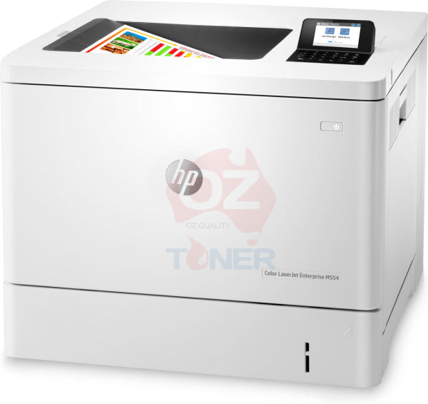 Hp Color Laserjet Enterprise M554Dn A4 Single Function Printer 35Ppm [7Zu81A] Laser Colour