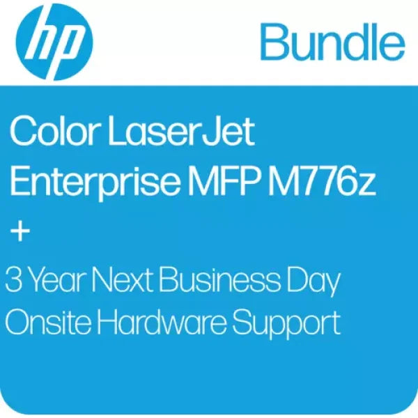 HP Color LaserJet Enterprise MFP M776Z Printer+3YR NBD Bundle [3WT91A-