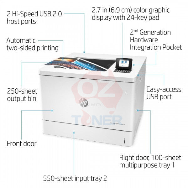 Hp Colour Laserjet Enterprise M751Dn A3 Single Function Printer 40Ppm [T3U44A] Laser