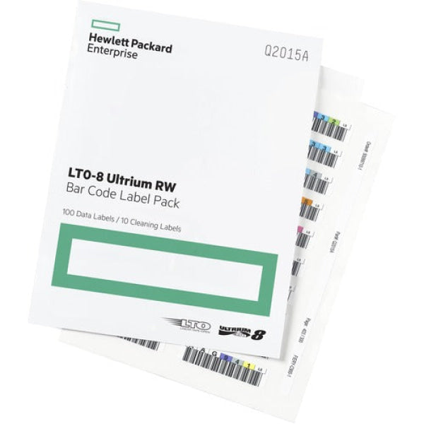 Hp Enterprise Lto-8 Bar Code Label Pack [Q2015A] Data Cartridge