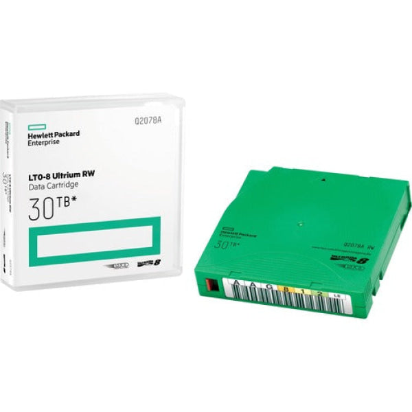 Hp Enterprise Lto-8 Ultrium 30Tb Rw Custom Label Data Cartridge (20Xpack) [Q2078Al] Cartridge