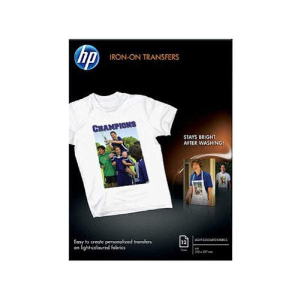 HP IRON-ON TRANSFERS-12 SHT /A4/210 X 297 MM C6065A