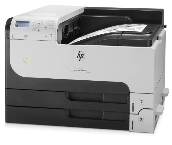 Hp Laserjet 700 M712Xh A3 Mono Laser Single Function Duplex Printer+Extra Tray [Cf238A] Printer