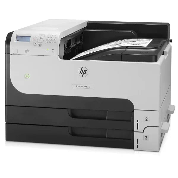 Hp Laserjet 700 M712Xh A3 Mono Laser Single Function Duplex Printer+Extra Tray [Cf238A] Printer