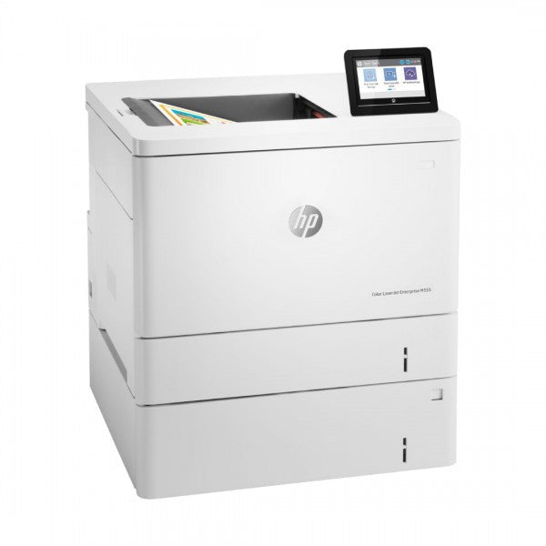 Hp Laserjet Enterprise M555X Color Laser Network Printer+Dual Tray 40Ppm [7Zu79A] Printer Colour