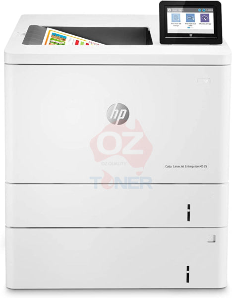 Hp Laserjet Enterprise M555X Color Laser Network Printer+Dual Tray 40Ppm [7Zu79A] Printer Colour