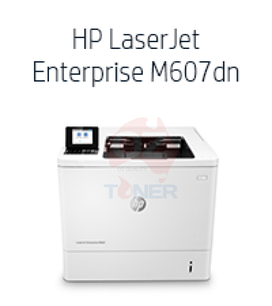 Hp Laserjet Enterprise M607Dn Network Monochrome Laser Printer+Duplexer 55Ppm [K0Q15A] Printer Mono