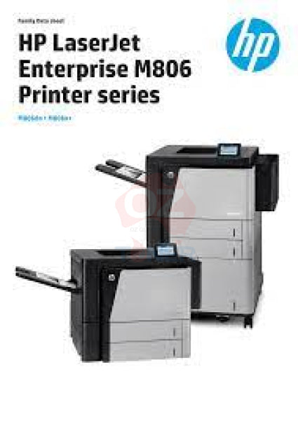 Hp Laserjet Enterprise M806Dn A3 Mono Laser Network Printer 56Ppm [Cz244A] Single Function