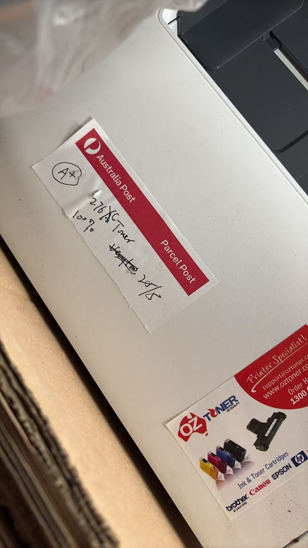 Actual HP LaserJet Pro MFP M428fdn refurbished ex-leasing unit - 3197 pages condition photo