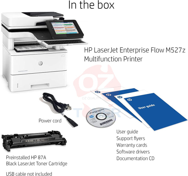 Hp Mono Laserjet Enterprise Flow Mfp M527Z Multifunction Printer [F2A78A] Laser Multi Function