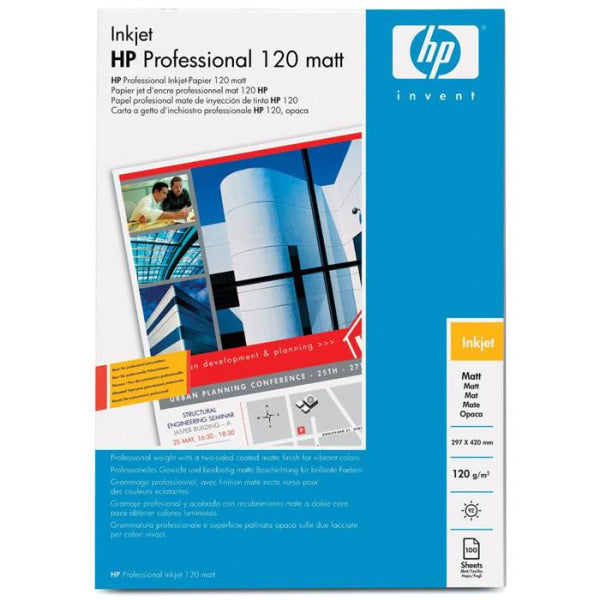 Hp Professional 100Xsheet A3 Matt Photo Paper 120Gsm [Q6594A]