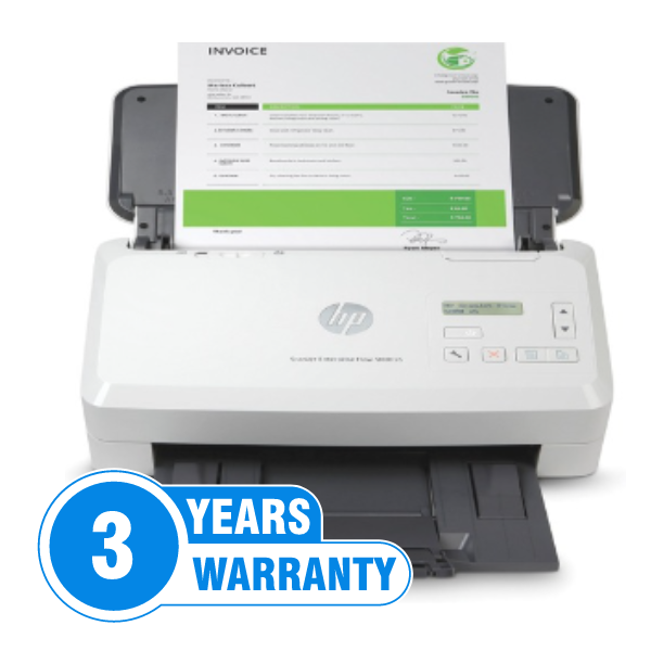 Hp Scanjet Enterprise Flow 5000 S5 Sheetfed Scanner + 3-Yr Nbd Exchange Warranty [6Fw09A] Scanner