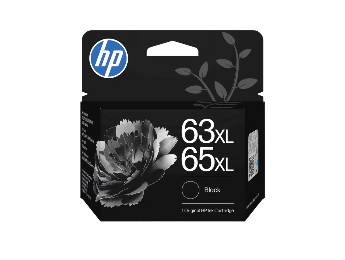 Genuine HP 63XL/65XL High Yield Black Ink Cartridge 300 Pages [B7RT5AA]