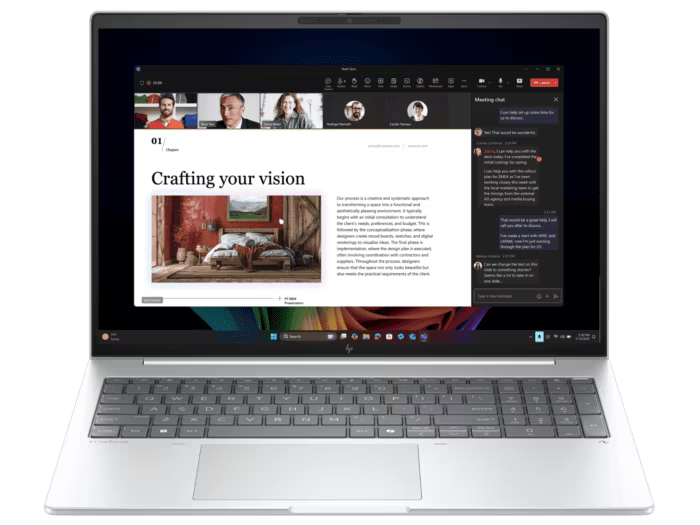 HP EliteBook 8 G1i 16 Inch Touch Laptop Core Ultra 7 256V 16GB 512GB SSD Windows 11 Pro BQ4V3PT