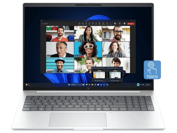 HP EliteBook 8 G1i 16 Inch Touch Laptop Core Ultra 7 256V 16GB 512GB SSD Windows 11 Pro BQ4V3PT