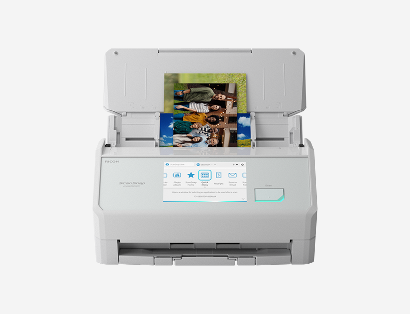 Ricoh/Fujitsu Scansnap IX2500 WiFi Document Scanner (A4, Duplex) 45PPM [PA03860-B111]