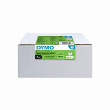 Genuine Dymo LW Veterinary Labels 70 x 54mm – 400 Labels/Roll Pack of 6 (2187328)