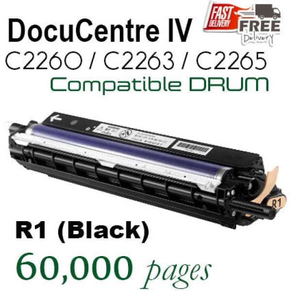 Jm A-Grade Premium Compatible Ct350947 Black Drum Unit For Fuji Xerox Docucentre-Iv C2260 C2263