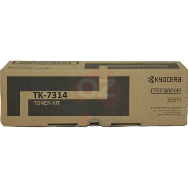 Kyocera Genuine Tk-7314 Black Toner Cartridge For P4140/P4140Dn (15K) [Tk7314K] -