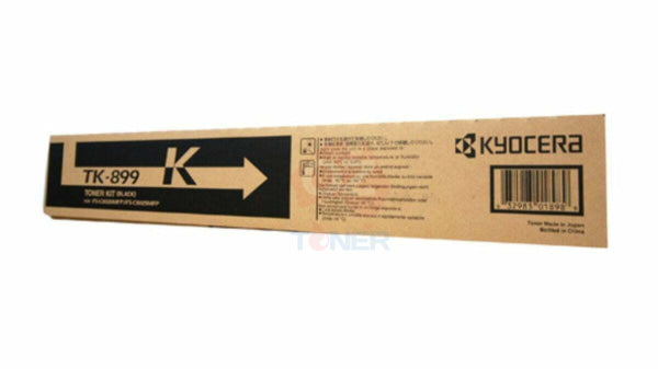 Kyocera Genuine Tk-899 Black Toner For Fs-C8020/C8025/C8520/C8525 Mfp (12K) [Tk899K] Cartridge -