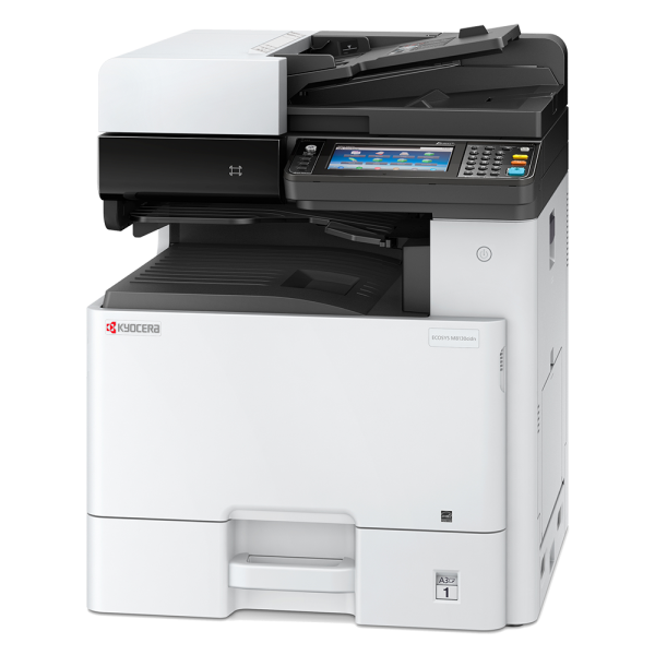 M8130CIDN A3 COLOUR 30PPM PRINT/COPY/SCAN MFP - 3YRS ONS ITE WARRANTY 1102P33AS0