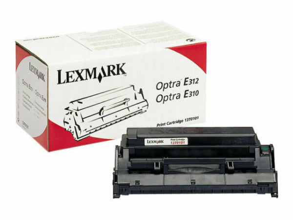 Lexmark Black Toner Yield 6000 Pages For Optra E310 E312 9312 13T0101