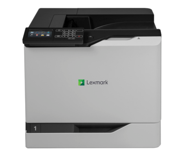 Lexmark CS820DE A4 Color Laser Single Function Printer 60PPM[21K0103]+ 4x Pack Extra High Yield Toner