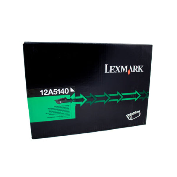 Lexmark Genuine 12A5140 BLACK Toner Cartridge for T610/612/614/615/616