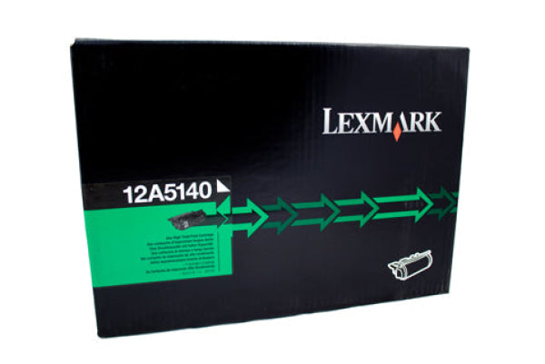 Lexmark Genuine 12A5140 BLACK Toner Cartridge for T610/612/614/615/616