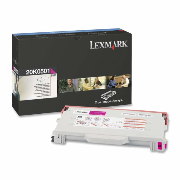 Lexmark Genuine 20K0501 MAGENTA Toner Cartridge for C510