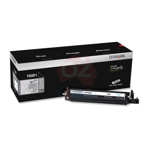Lexmark Genuine 700D1 BLACK Developer Unit> CS310/CS410/CS510/CX410 P/N:70C0D10