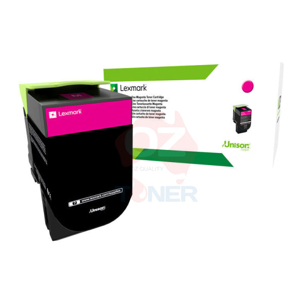 Lexmark Genuine 708XM MAGENTA Extra High Yield Toner Cart->CS510/CS510DE 70C8XME