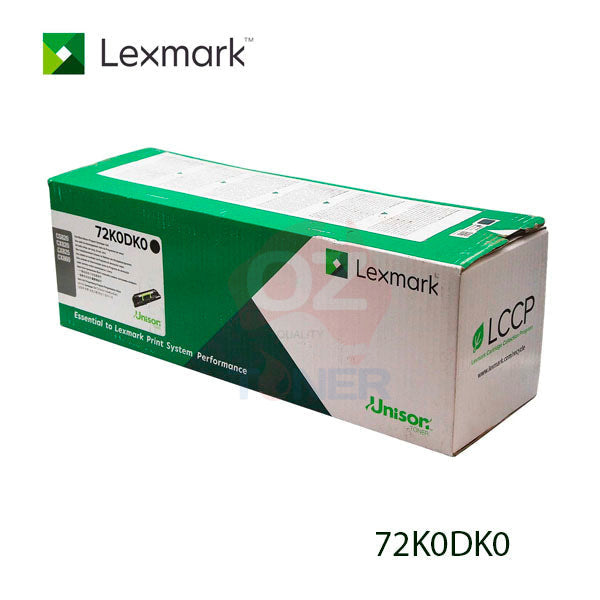Lexmark Genuine 72K0Dk0 Black Imaging Kit/Drum Unit For Cs820/Cx825/Cx860De (300K) Cartridge - Drum