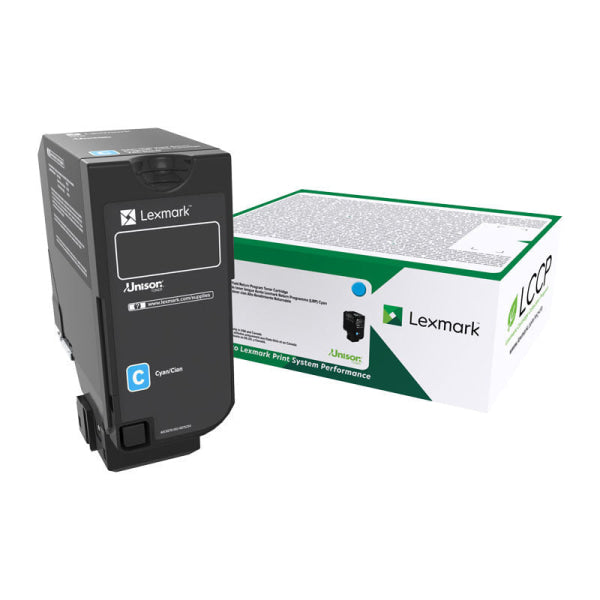 Lexmark Genuine 74C60C0 Cyan Toner 74C60C0