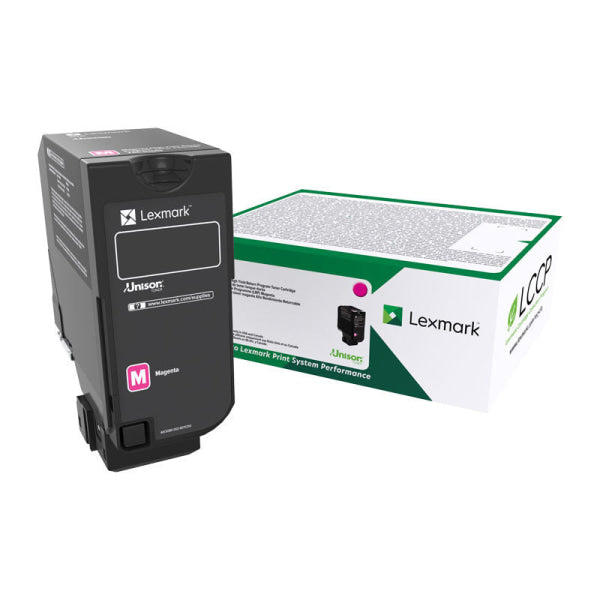 Lexmark Genuine 74C60M0 Magenta Toner 74C60M0