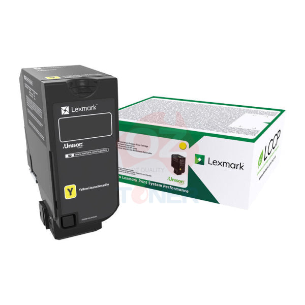 Lexmark Genuine 74C60Y0 Yellow Toner 74C60Y0