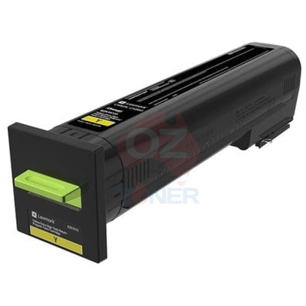 Lexmark Genuine 826Hy Extra High Yield Yellow Toner Cartridge For Cx825De/Cx860De (22K) 82K6Xy0 -