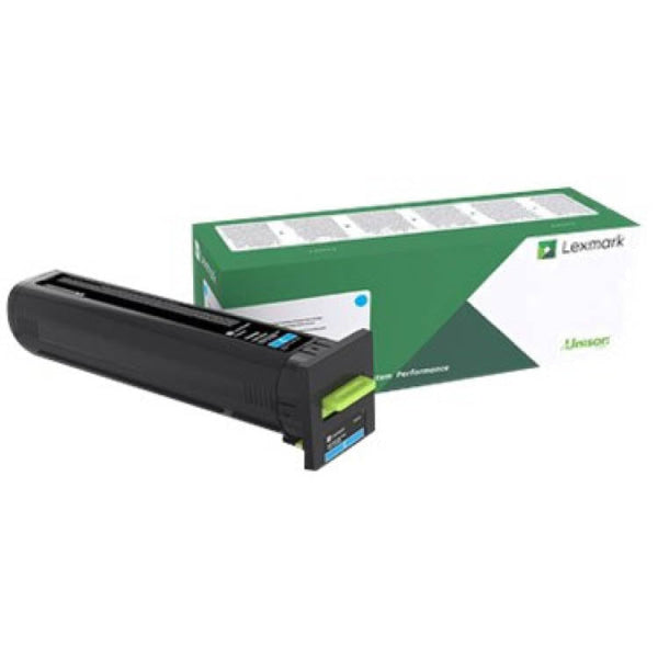 Lexmark Genuine 826Uc Ultra Hy Cyan Toner Cartridge For Cx860/Cx860De (55K) 82K6Uc0 -