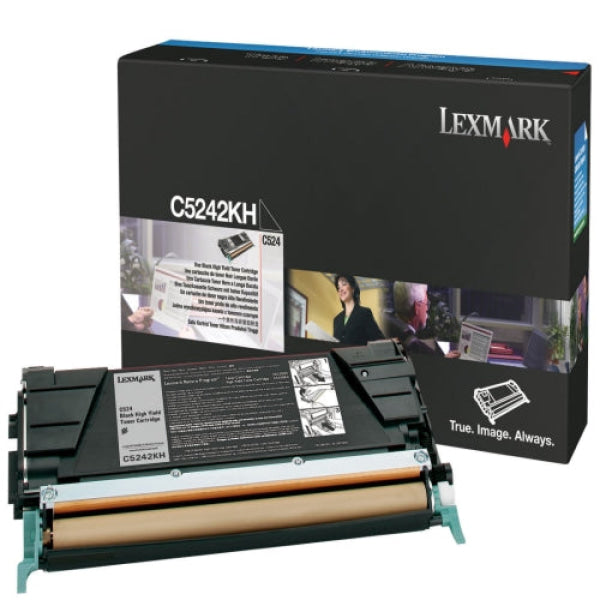 Lexmark Genuine C524C534 Black High Yield Toner 8K C5242KH