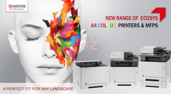 *March Special!* Kyocera Ecosys M5526Cdn/A 3-In-1 A4 Color Laser Mfp Printer + Bonus: Tk-5244 Toner