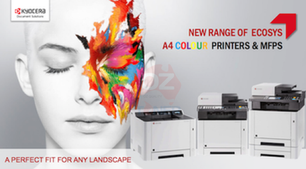 *March Special!* Kyocera Ecosys M5526Cdw/A 3-In-1 A4 Color Laser Wireless Mfp Printer + Bonus: