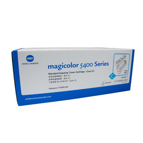 Genuine Konica Minolta 1710583004 cyan toner cartridge