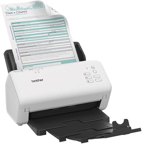 Brother ADS-4300N A4 Professional Desktop Document Scanner+50 Pages ADF