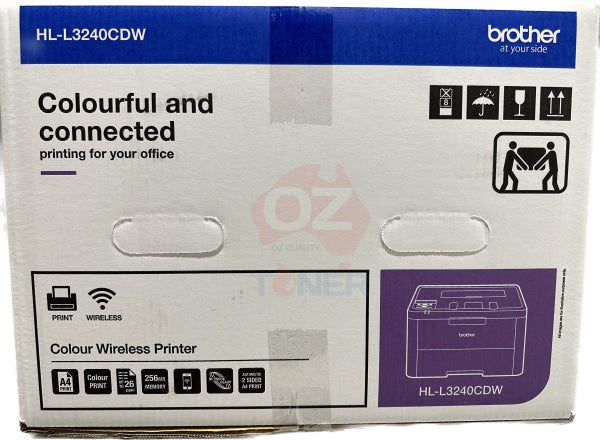 *New!* Brother Hl-L3240Cdw Color Laser A4 Wi-Fi Printer + Duplexer [Hll3240Cdw] Printer Colour