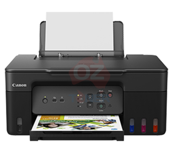 *New!* Canon Pixma Ink Efficient G3670 3-In-1 Refillable Tank Mfp Printer+Lcd Display+Gi61 Bottle