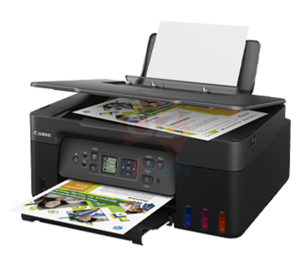 *New!* Canon Pixma Ink Efficient G3770 3-In-1 Refillable Tank Mfp Printer+Lcd Display+Gi71 Bottle