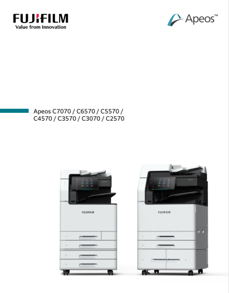 *New!* Fujifilm Apeos C5570 A3 Color Laser Single Function Printer + 55Ppm [Ac5570Sfp-1Y] Printer