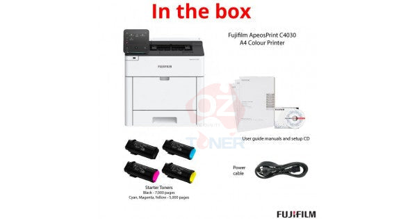*New!* Fujifilm Apeosprint C4030 A4 Colour Laser Single Function Printer 40Ppm [Apc4030-1Y]