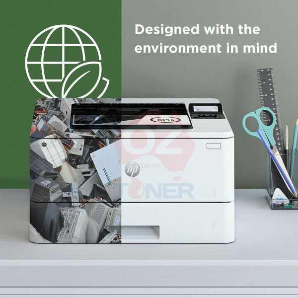 *New Arrival!* Hp Laserjet Pro 4001Dw A4 Mono Laser Wireless Printer+Duplexer 40Ppm [2Z601F] Printer