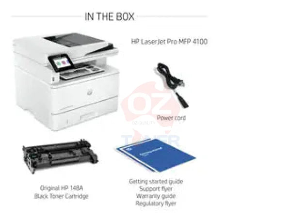 *New* Hp Laserjet Pro Mfp 4101Fdn Mono Laser Multifunction Printer+Duplex+Fax [2Z618F] Printer Multi